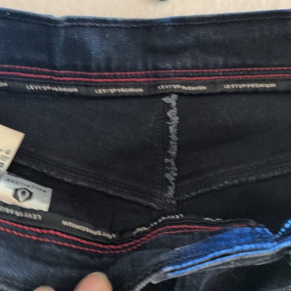 Levi Premium Redloop jean Men 510 Skinny Fit Size W32 L34 Blue Jeans Black Label - Picture 3 of 11